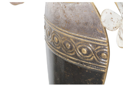 Vase mural en fer – 87x46 cm – Déco Glam chic et végétale