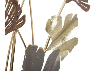 Panneau mural en fer Windy – 69x92 cm – Design fluide et contemporain Glam