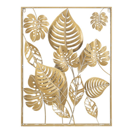 Panneau mural Jungle rectangulaire – 60x80 cm – Déco Glam esprit tropical