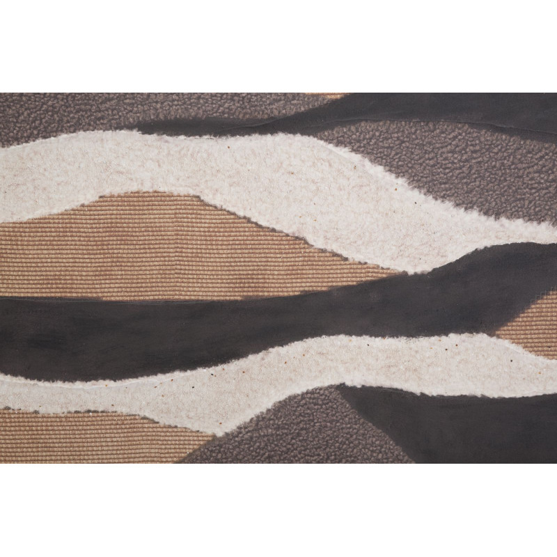 Tableau mural fait main Darky – 80x100 cm – Portrait bohème intense et moderne