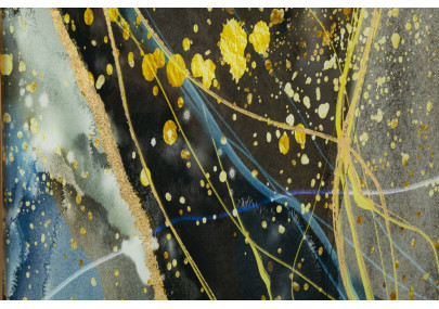 Panneau mural en verre Sunny – 80x120 cm – Reflets lumineux et style Glam