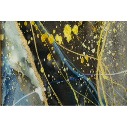 Panneau mural en verre Sunny – 80x120 cm – Reflets lumineux et style Glam