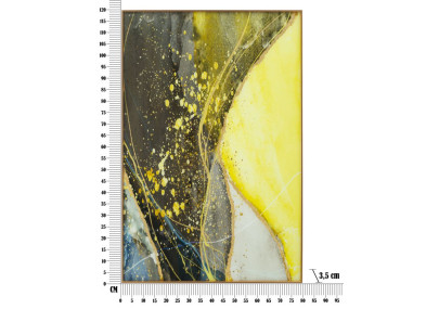 Panneau mural en verre Sunny – 80x120 cm – Reflets lumineux et style Glam