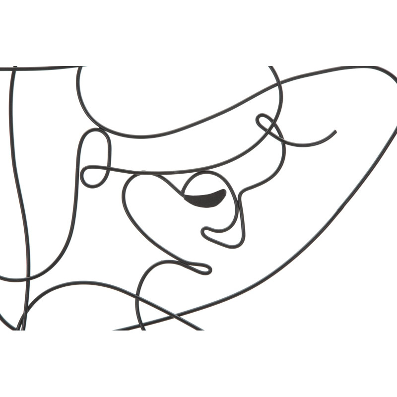 Ensemble de 2 panneaux muraux en fer – 50x100 cm – Déco Bohème minimaliste