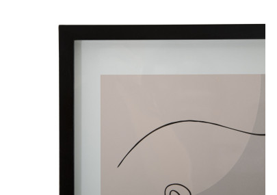 Œuvre murale timbre – Modèle C – 35x47 cm – Décoration murale bohème subtile