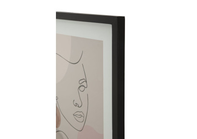 Œuvre murale timbre – Modèle C – 35x47 cm – Décoration murale bohème subtile