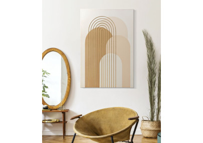 Impression murale Brillance – Modèle B – 80x120 cm – Déco lumineuse Bohème Chic