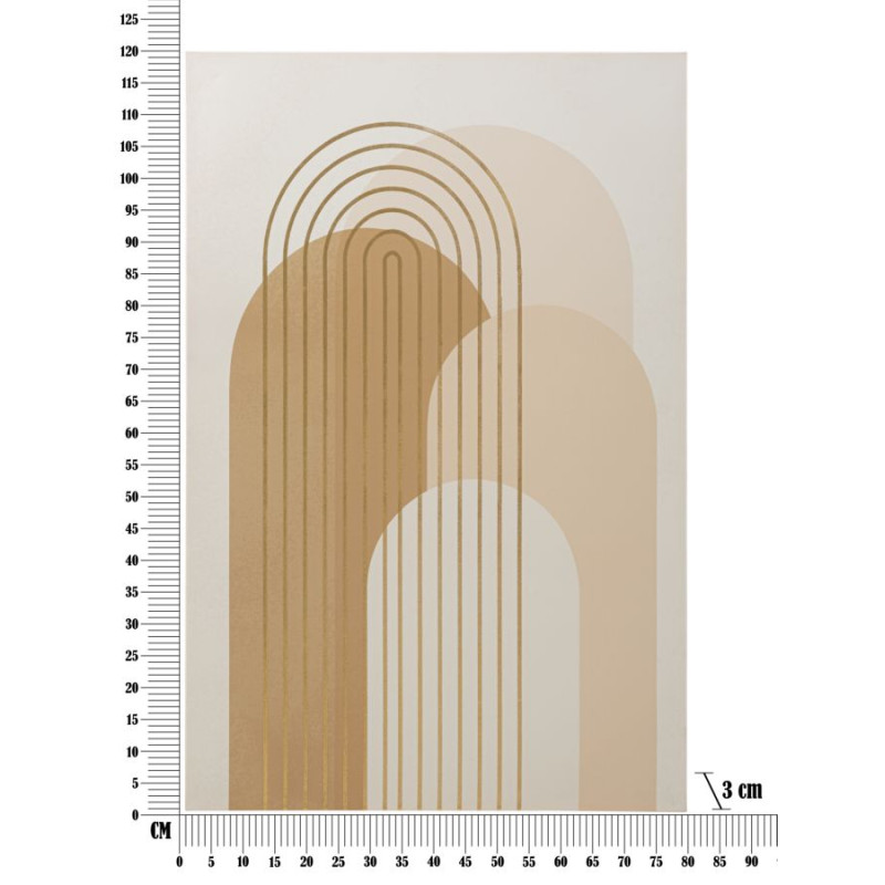 Impression murale Brillance – Modèle B – 80x120 cm – Déco lumineuse Bohème Chic