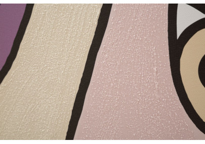 Impression/peinture murale Double Face – Modèle B – 80x120 cm – Design artistique Glam