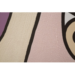 Impression/peinture murale Double Face – Modèle B – 80x120 cm – Design artistique Glam