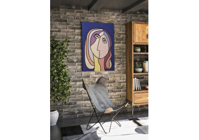 Impression/peinture murale Double Face – Modèle B – 80x120 cm – Design artistique Glam