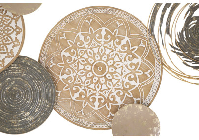 Décoration murale Bohème – 167x80 cm – Grand panneau artistique Glam chic