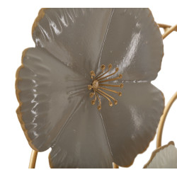 Décoration murale Lotly – 63x67 cm – Métal design Glam et moderne