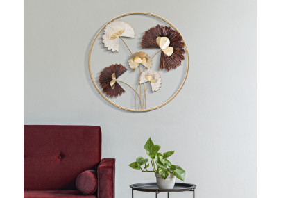 Décoration murale Reddy ronde – Ø61 cm – Forme circulaire Glam design