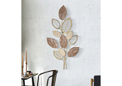 Décoration murale Automne – 66x116 cm – Couleurs chaudes Glam naturelles