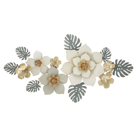 Décoration murale Moty – 134x69 cm – Métal Glam graphique et contemporain