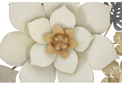 Décoration murale Moty – 134x69 cm – Métal Glam graphique et contemporain