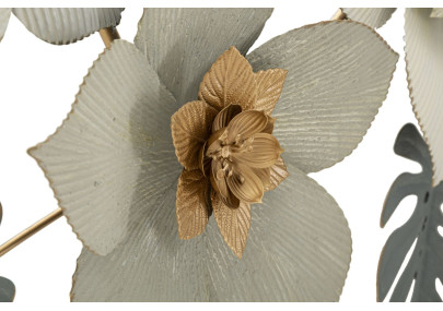 Décoration murale Moty – 134x69 cm – Métal Glam graphique et contemporain