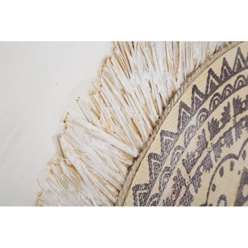 Peinture murale Malind – 100x100 cm – Application texturée et charme bohème