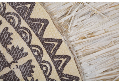 Peinture murale Malind – 100x100 cm – Application texturée et charme bohème