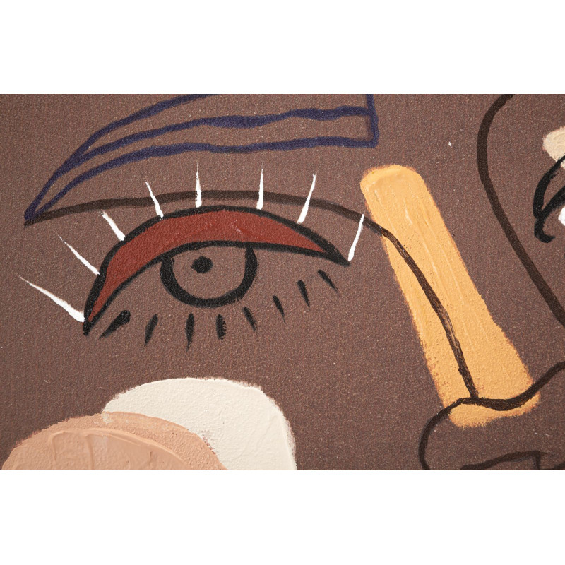 Tableau mural Tribal – Modèle A – 80x100 cm – Esprit ethnique Bohème Chic