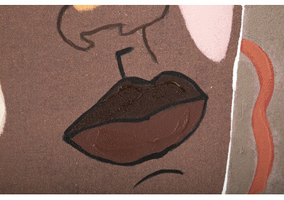 Tableau mural Tribal – Modèle A – 80x100 cm – Esprit ethnique Bohème Chic