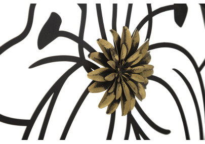 Décoration murale Simply Flotis – 63x69 cm – Métal Glam design fluide et moderne