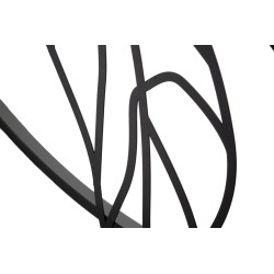 Décoration murale Simply Flotis – 63x69 cm – Métal Glam design fluide et moderne