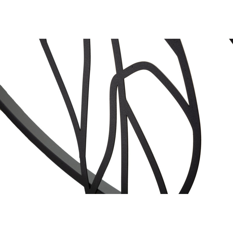 Décoration murale Simply Flotis – 63x69 cm – Métal Glam design fluide et moderne