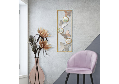 Décoration murale Buttry – Modèle B – 31x90 cm – Ligne contemporaine Glam et raffinée