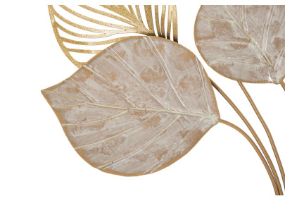 Décoration murale Felix – 63x85 cm – Métal artistique Glam au style organique