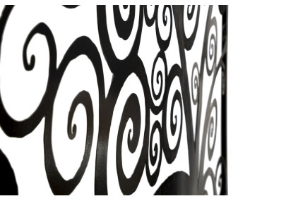 Panneau mural en fer Trois Plus – 100x100 cm – Grand format mural Glam artistique