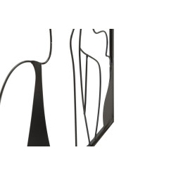 Panneau mural en fer Élégant – Modèle A – 60x80 cm – Déco Glam raffinée et stylisée