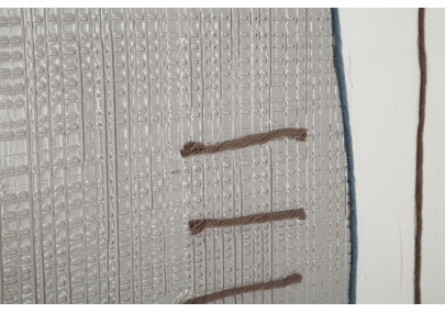 Peinture murale faite à la main – Modèle B – 80x100 cm – Œuvre Bohème Chic authentique