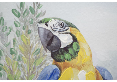 Tableau mural fait main Kenda Original – 120x90 cm – Art contemporain bohème et texturé