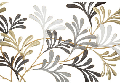 Panneau mural en fer LIXY – L’art du fer sublimé (130,8 x 7,6 x 70,5 cm)