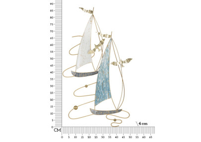 Panneau mural VELA Color – L’équilibre parfait entre art et lumière (51,4 x 4 x 87 cm)