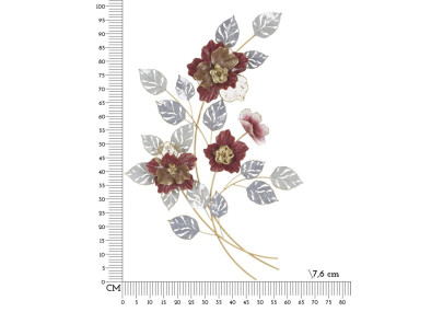 Panneau mural Lovis – Le fer au service de l’élégance murale (68,6 x 7,6 x 98,4 cm)