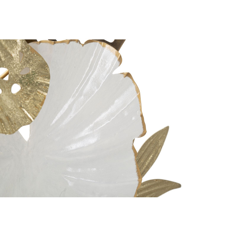 Panneau mural BOUQUET – Un souffle floral métallique (50,8 x 7 x 87 cm)