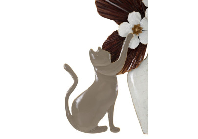 Panneau mural motif chat – L’originalité féline s’invite sur vos murs (54,6 x 8,9 x 59,7 cm)