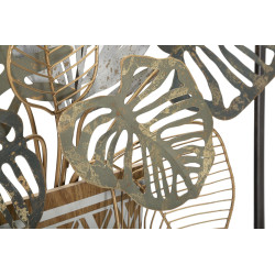 Panneau mural VASO – Une œuvre en fer au charme délicat (54 x 6,4 x 62,9 cm)