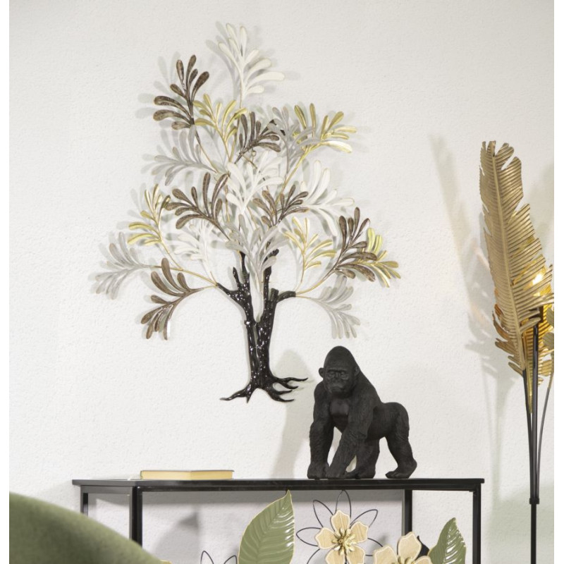 Panneau mural ALBERO LIXY – L’arbre d’élégance en métal (97,2 x 8,9 x 100,3 cm)