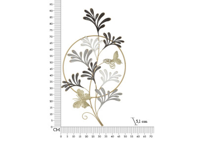 Panneau mural LIXY – Une touche de design raffiné (50,2 x 5,1 x 92 cm)