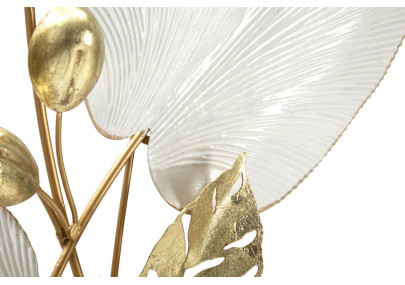 Panneau mural PAS – L’élégance minimaliste du fer travaillé (52,7 x 5,7 x 90,8 cm)