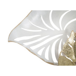 Panneau mural PAS – L’élégance minimaliste du fer travaillé (52,7 x 5,7 x 90,8 cm)