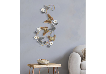 Panneau mural DELIS – Raffinement et douceur des formes (45,1 x 5,1 x 87,6 cm)