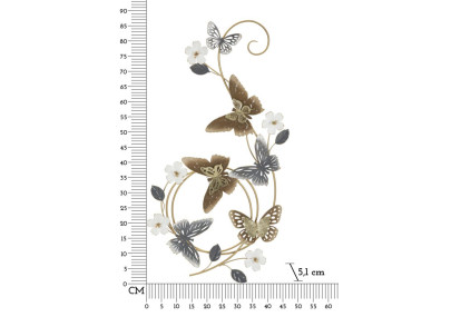 Panneau mural DELIS – Raffinement et douceur des formes (45,1 x 5,1 x 87,6 cm)