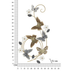 Panneau mural DELIS – Raffinement et douceur des formes (45,1 x 5,1 x 87,6 cm)