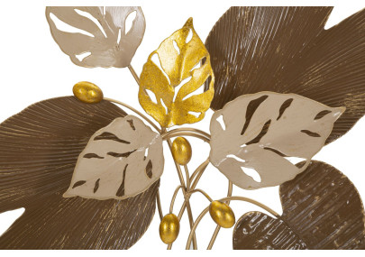 Panneau mural BROWY – Une touche de caractère industriel chic (50,2 x 5,1 x 50,2 cm)