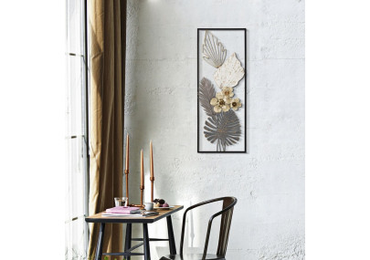 Panneau mural classique – L’élégance intemporelle du fer (28,6 x 5,1 x 74,3 cm)